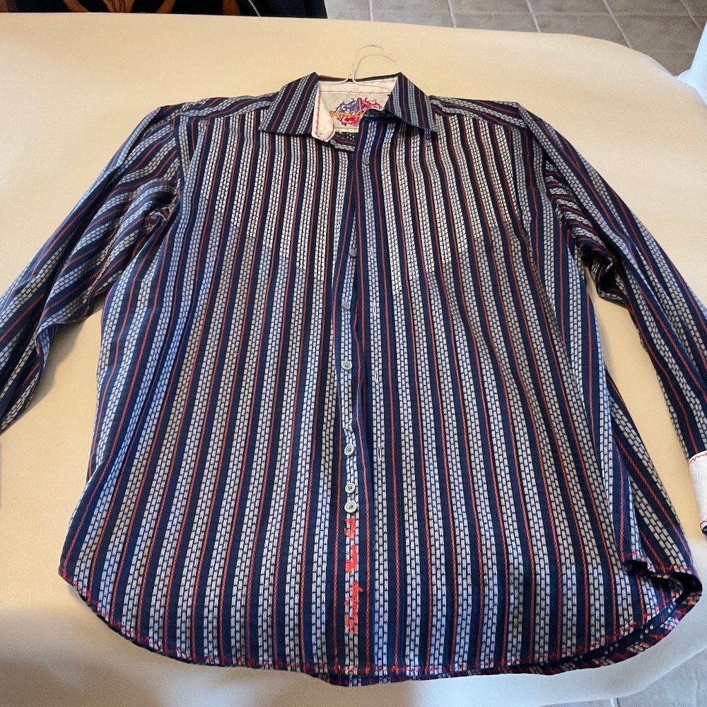 ROBERT GRAHAM ABSOLUTELY BEAUTIFUL MENS XL SHIRT…
